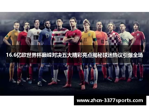 16.6亿欧世界杯巅峰对决五大精彩亮点揭秘球迷热议引爆全场