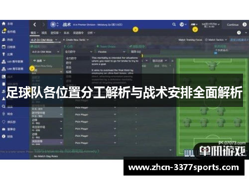 足球队各位置分工解析与战术安排全面解析